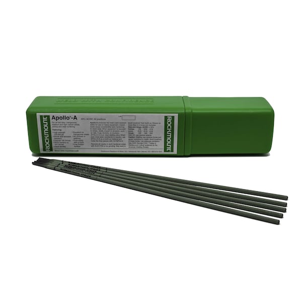 Apollo A, 14" Stick Electrode for Joining, Build-Up, Surfacing of Manganese Steels, 5/32" Dia., 5lb